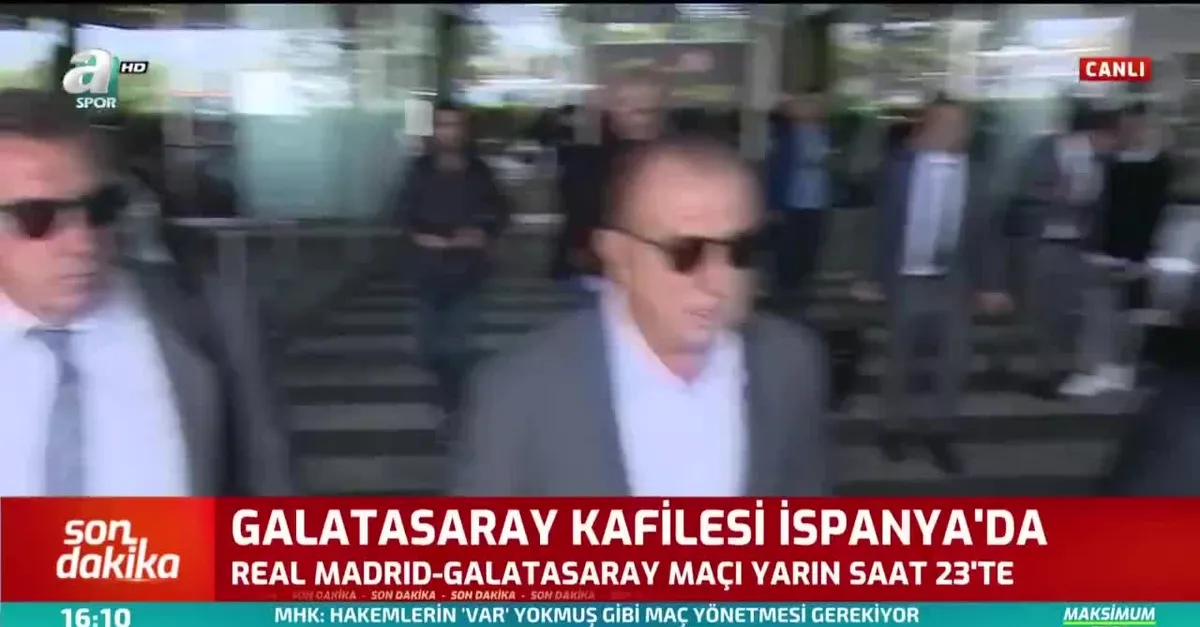 Galatasaray kafilesi İspanya'ya geldi
