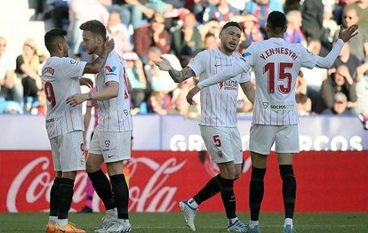 Levante 2-3 Sevilla MAÇ SONUCU-ÖZET | Gol düellosunda kazanan Sevilla!