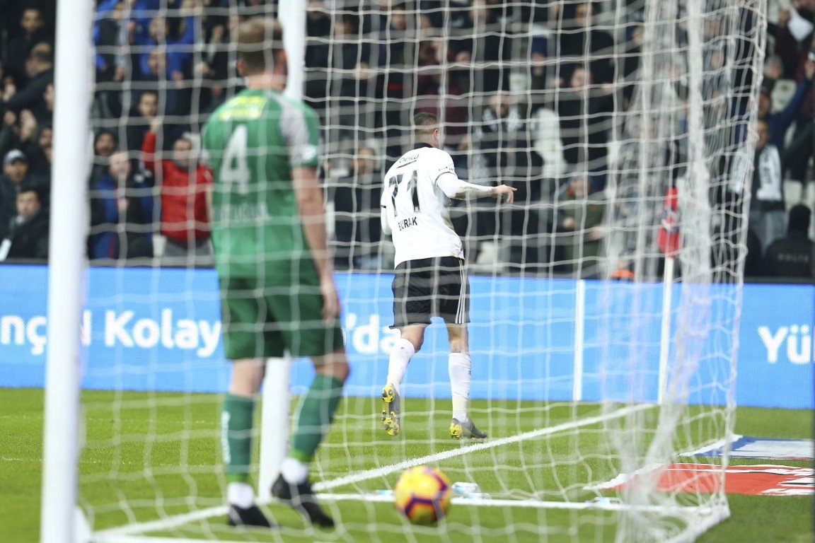 Beşiktaş - Bursaspor maçından kareler!