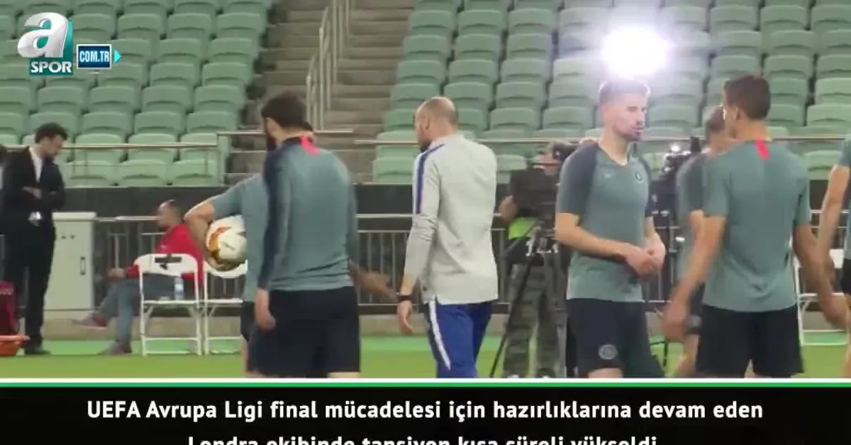 Maurizio Sarri antrenmanı terk etti!