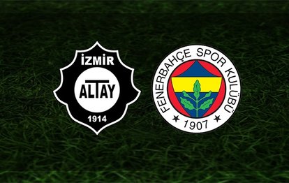 Altay - Fenerbahçe maçı ne zaman saat kaçta hangi kanalda canlı yayınlanacak? Altay - Fenerbahçe muhtemel 11’ler