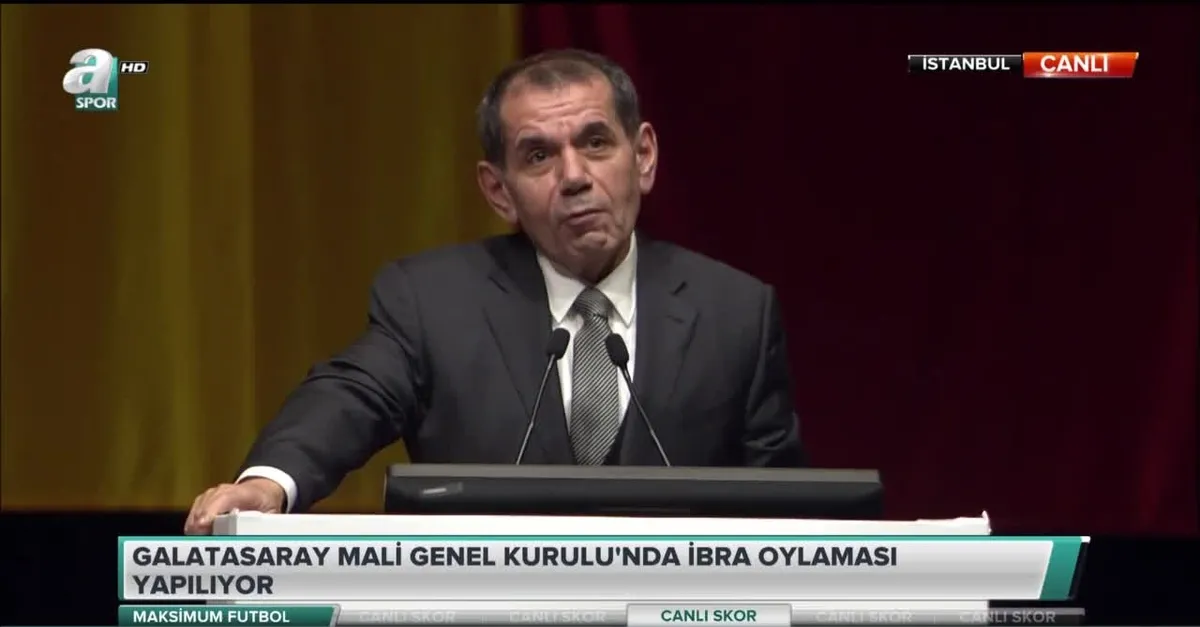 Dursun Özbek: "Hakkınızı helal edin"