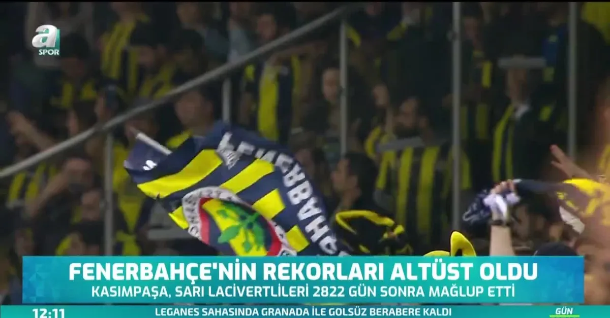 F.Bahçe'nin rekorları altüst oldu