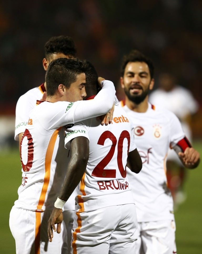 Gençlerbirliği-Galatasaray karşılaşmasından kareler