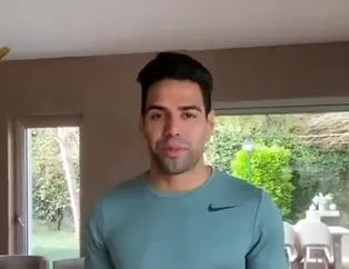 Falcao sınırlarını zorladı! Arkadaşlarına böyle meydan okudu