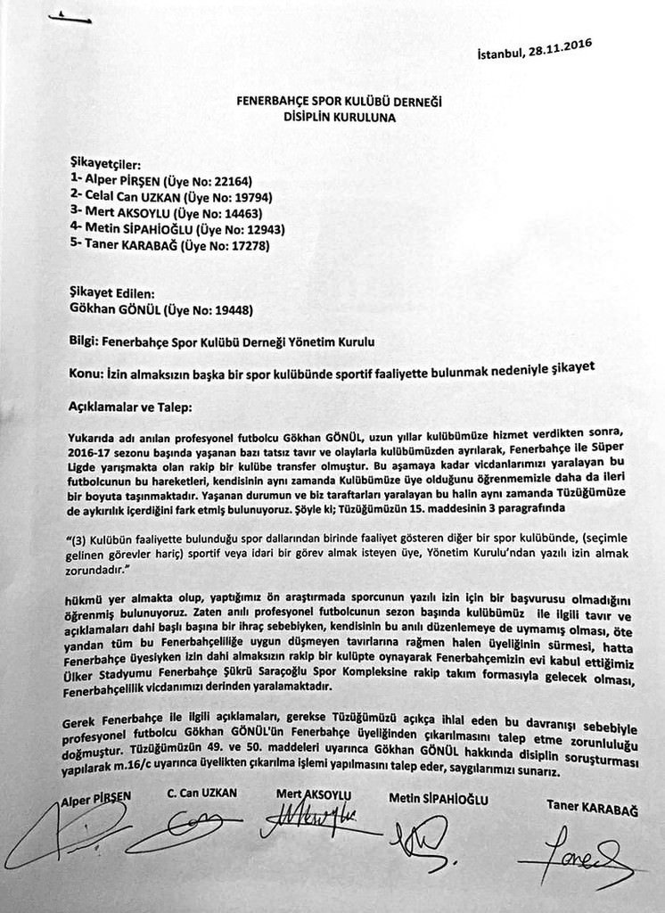 Gökhan Gönül’e ihraç şoku!