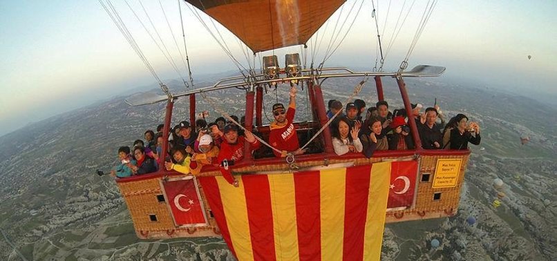 Galatasaray’ın şampiyonluğunu gökyüzünde kutladılar