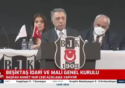 Beşiktaş Başkanı Ahmet Nur Çebi'den Fikret Orman'a sert cevap!