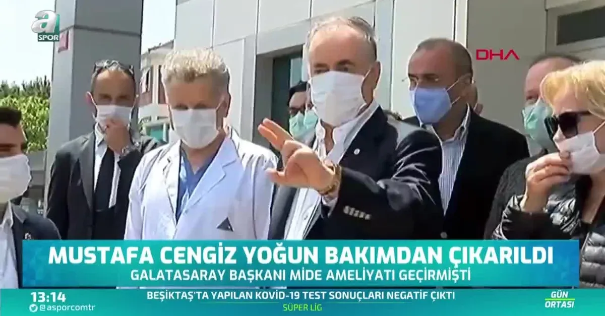 Mustafa Cengiz yoğun bakımdan çıkarıldı