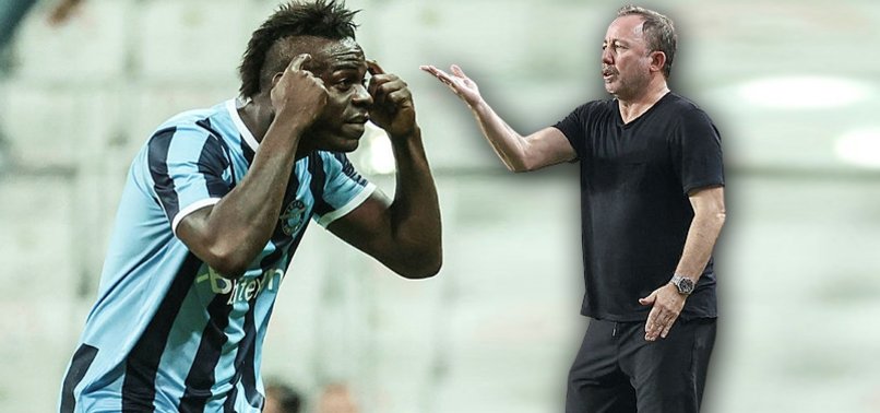 Beşiktaş-Adana Demirspor maçında Mario Balotelli o hareketi neden yaptı? İşte Sergen Yalçın'ın o sözleri