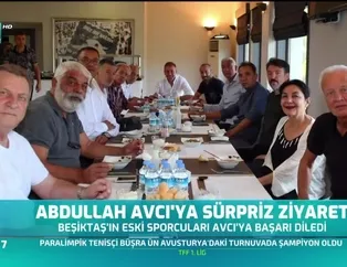 Abdullah Avcı'ya sürpriz ziyaret