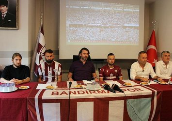 Bandırmaspor'da 3 transfer birden!