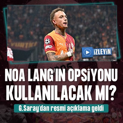 Galatasaray Noa Lang’in opsiyonunu kullanacak mı?