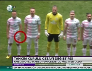 Tahkim Kurulu cezayı değiştirdi