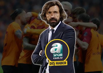 Andrea Pirlo'dan G.Saraylı yıldıza kanca!