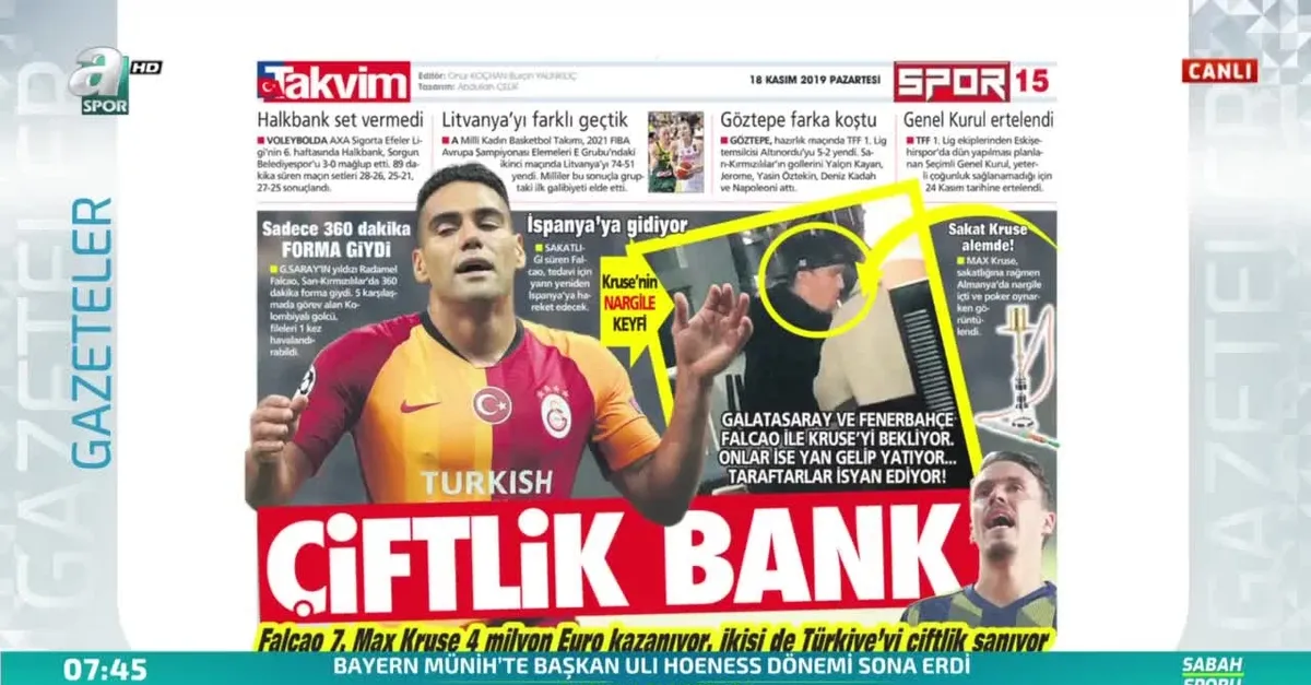 ''Falcao ve Max Kruse Türkiye'yi çiftlik sanıyor!''