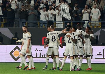 Süper Kupa'da şampiyon Real Madrid!