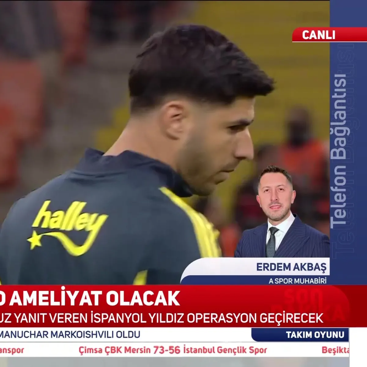 Fenerbahçe'de Asensio ameliyat edilecek!