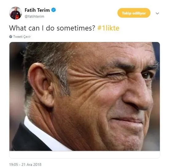 Fatih Terim'den yıldönüm paylaşımı! - 1