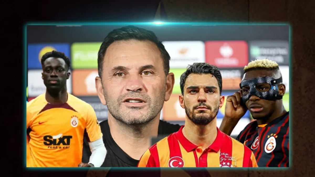 Okan Buruk'tan sakatlık açıklaması! Davinson Sanchez, Kaan Ayhan ve Victor Osimhen...