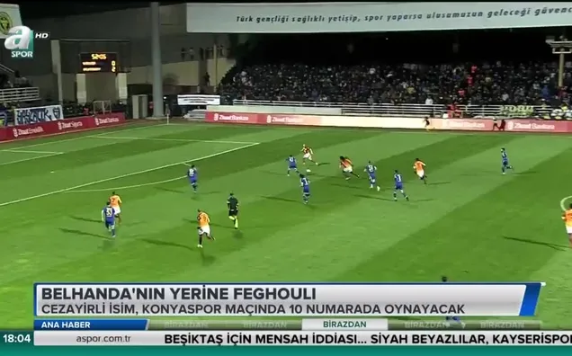 Belhanda'nın yerine Feghouli