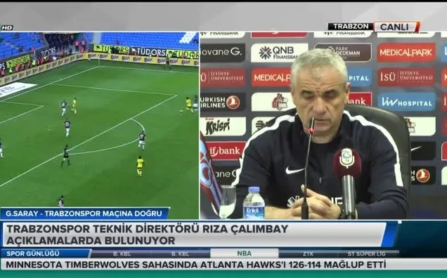 Rıza Çalımbay'dan sakatlık açıklaması