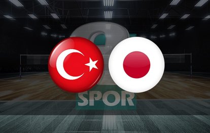 Türkiye Japonya voleybol maçı CANLI İZLE Türkiye-Japonya canlı skor