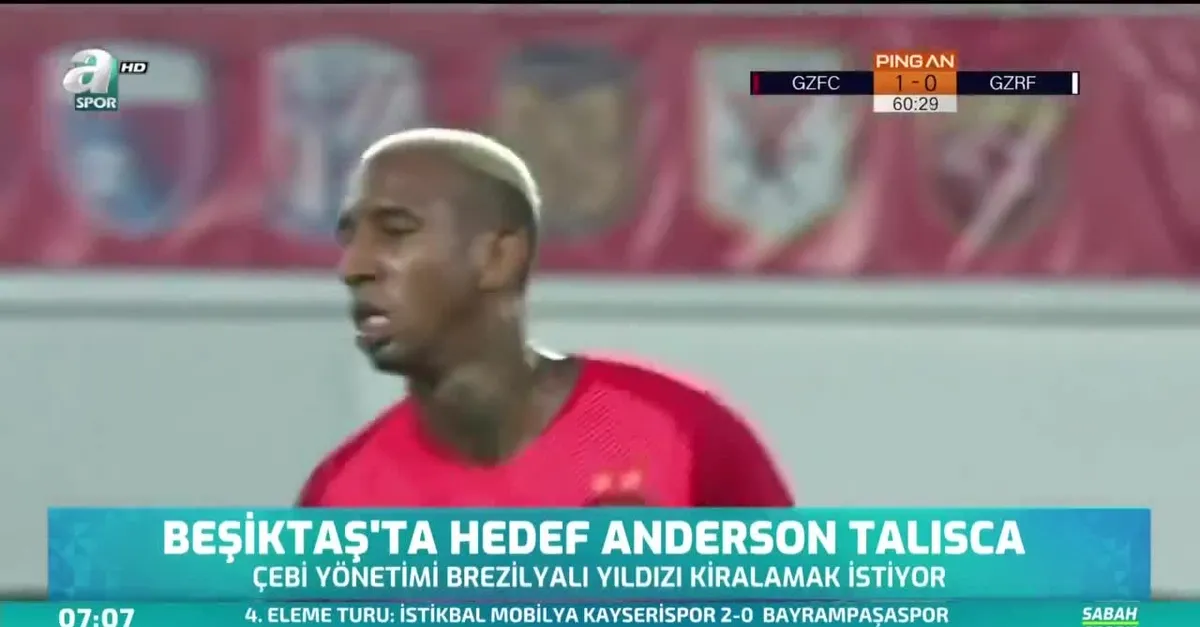 Beşiktaş'ta hedef Anderson Talisca