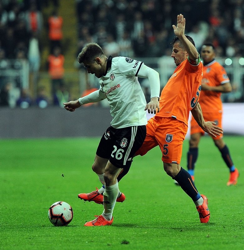 Beşiktaş - Başakşehir maçından kareler