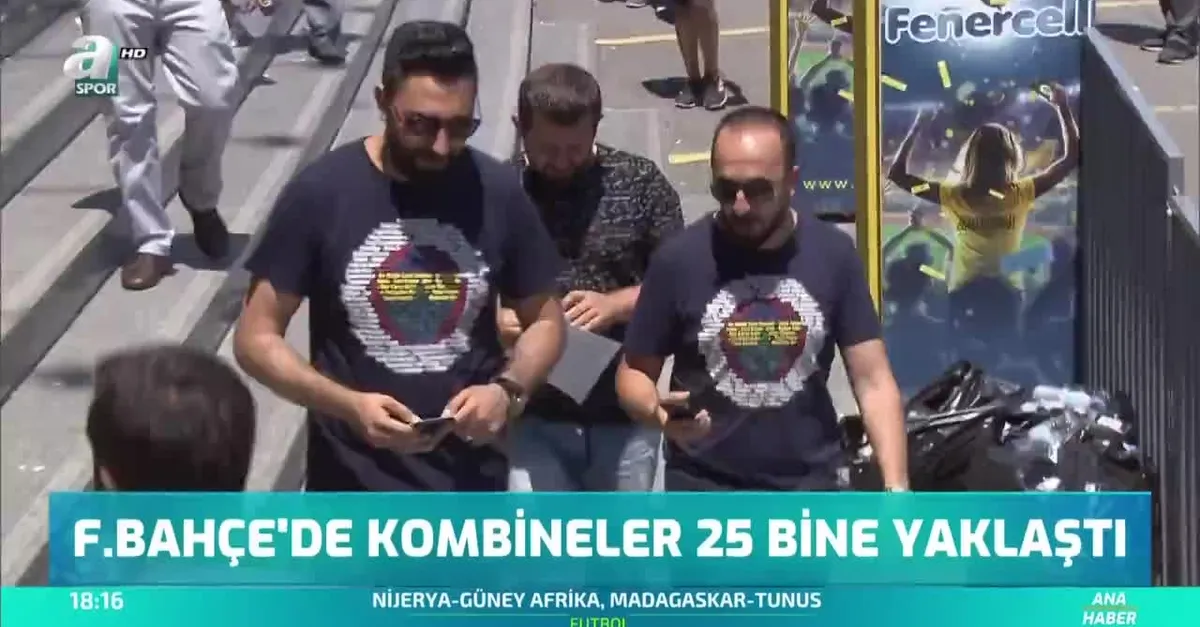 Fenerbahçe'de kombineler 25 bine yaklaştı