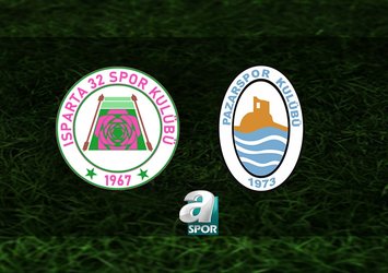 Isparta 32 Spor - Pazarspor maçı yayın bilgisi!