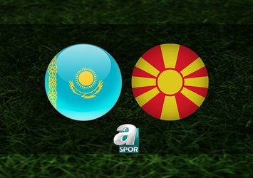 Kazakistan-Kuzey Makedonya maçı saat kaçta?