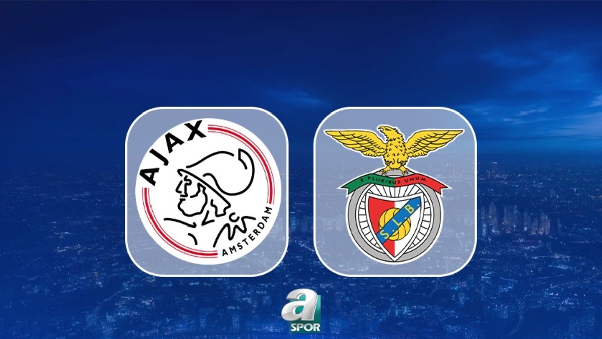 Ajax-Benfica MAÇI İZLE | Ajax-Benfica maçı ne zaman ve saat kaçta? Hangi kanalda yayınlanacak?