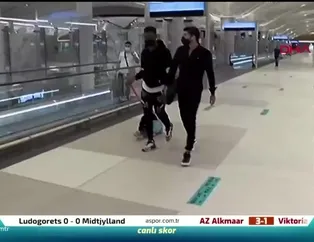 Fenerbahçe'nin yeni transferi İstanbul'da! İşte ilk görüntüler...