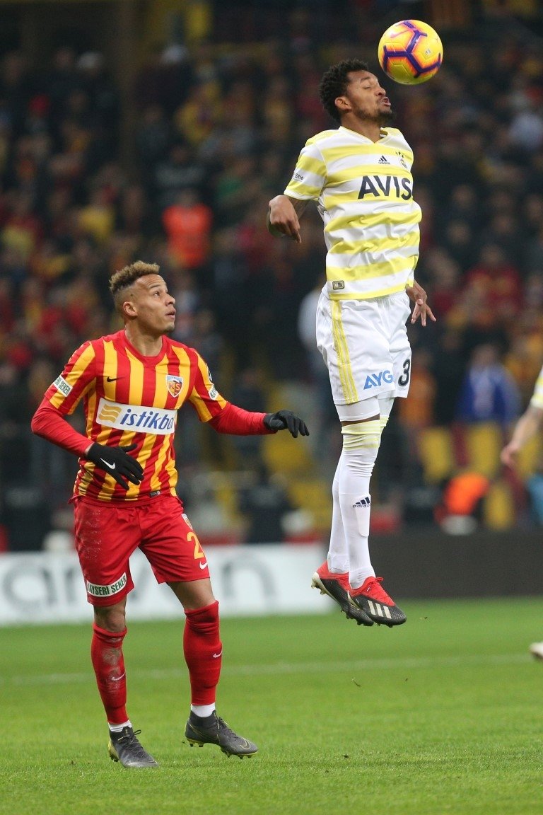 Kayserispor - Fenerbahçe maçından kareler!