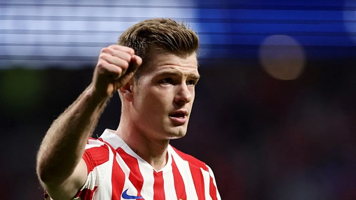 Atletico Madrid Sörloth'un hat-trick'iyle bir üst turda!