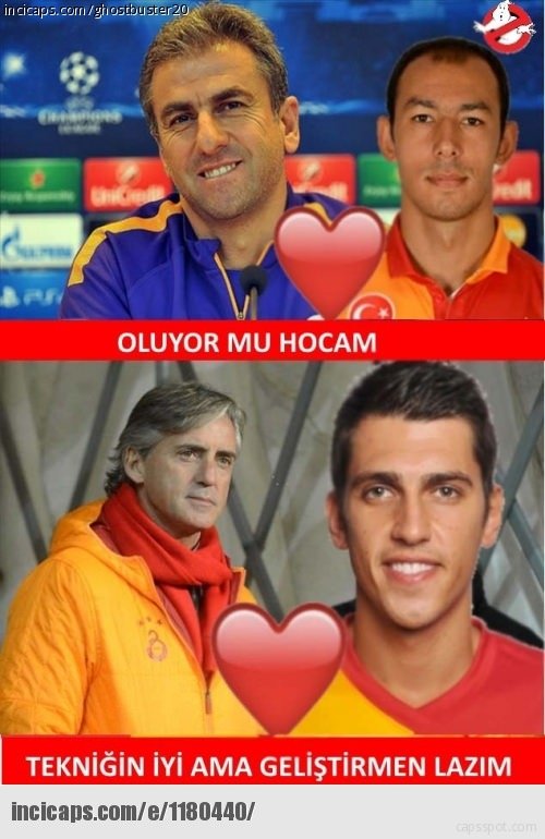 Galatasaray - Osmanlıspor caps’leri