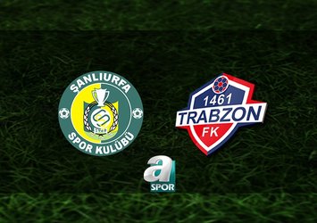Şanlıurfaspor - 1461 Trabzon maçı hangi kanalda?