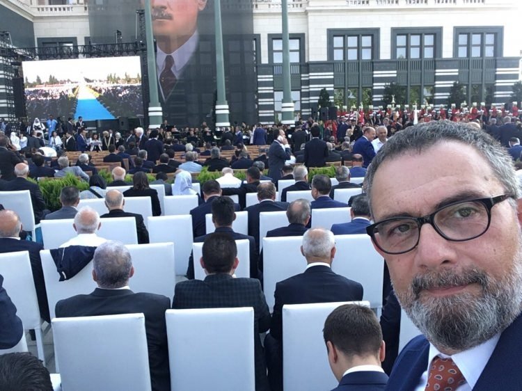 Beştepe’deki törene katılan ünlüler