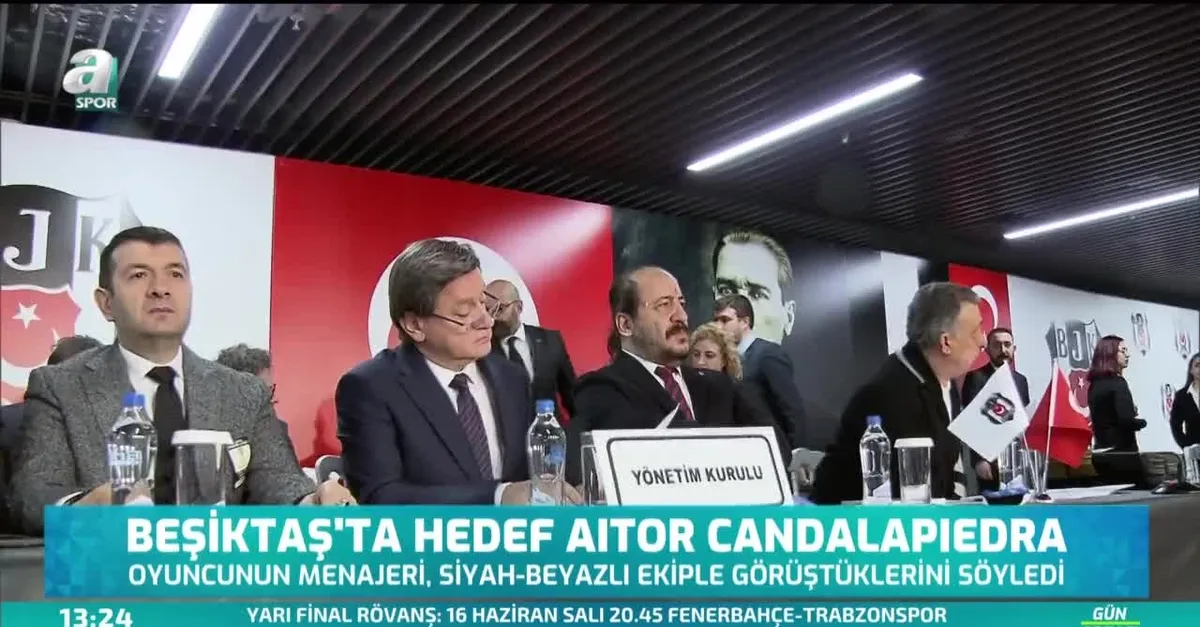 Beşiktaş'ta hedef Aitor Candalapiedra