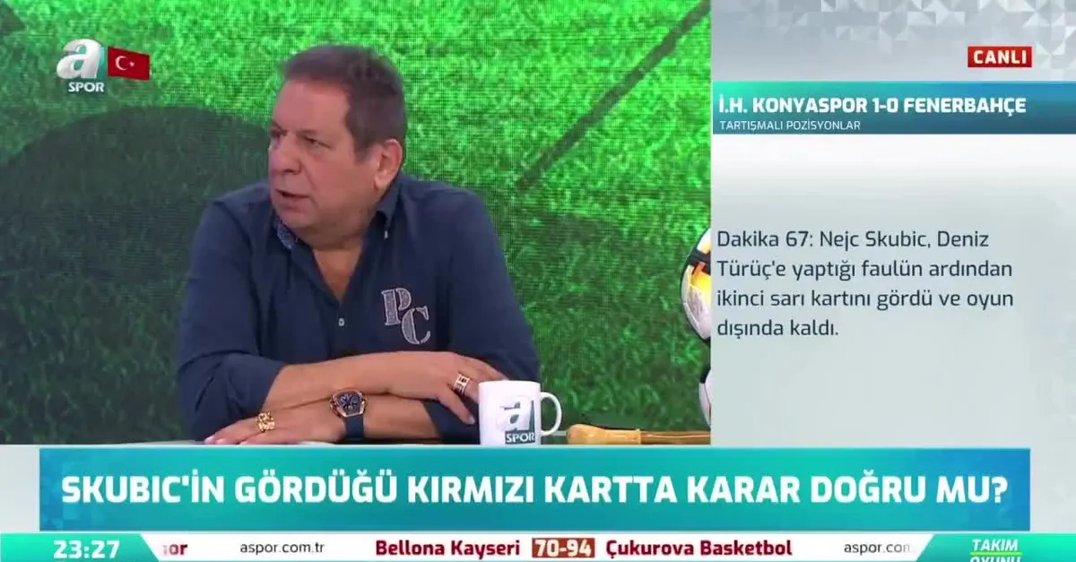 Erman Toroğlu'ndan kırmızı kart yorumu: Rezillik!