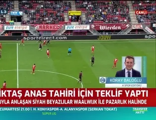 Beşiktaş Anas Tahiri için teklif yaptı