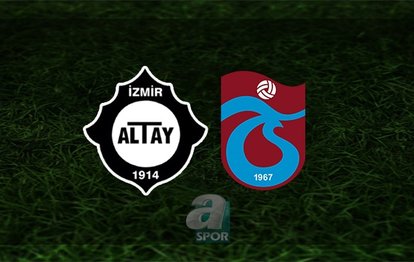 Altay - Trabzonspor maçı | CANLI