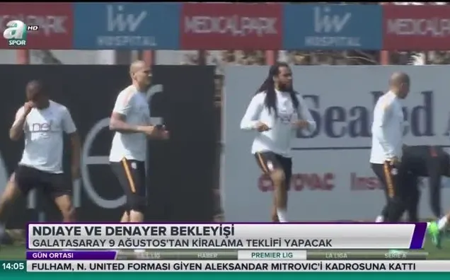 Ndiaye ve Denayer bekleyişi