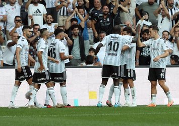 Beşiktaş geriden gelerek kazandı!