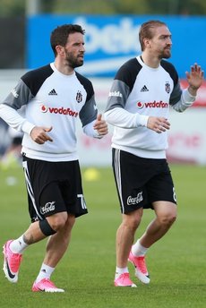 Beşiktaş idmanında gerginlik