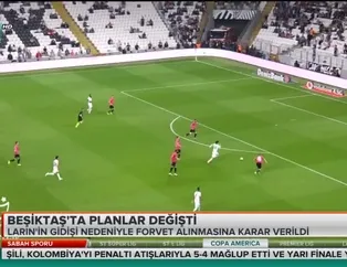 Beşiktaş'ta planlar değişti