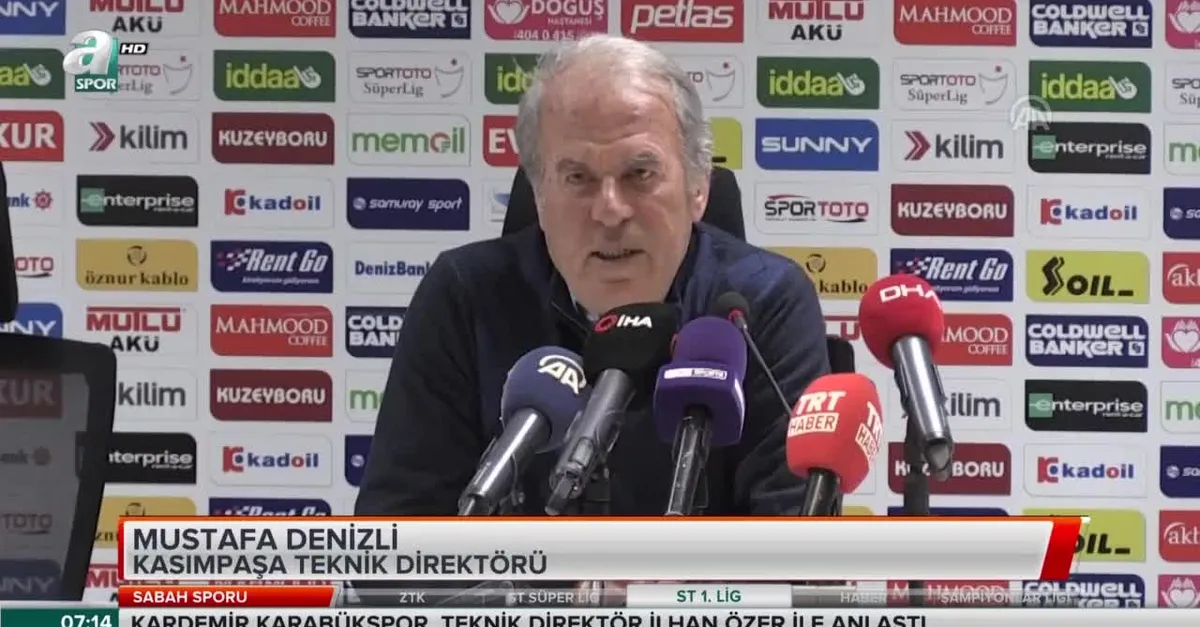 Mustafa Denizli: "Üst sıraları hedefliyoruz"
