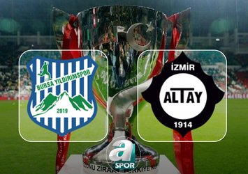 Bursa Yıldırım Spor-Altay maçı saat kaçta?