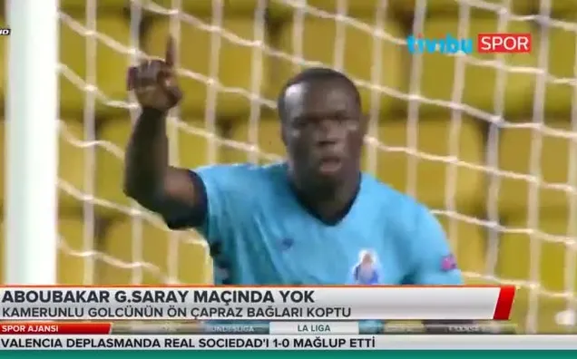 Aboubakar, G.Saray maçında yok!